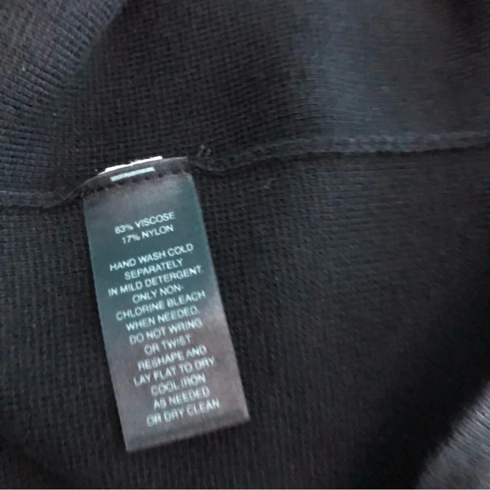 White House Black Market (WHBM) 3/4 Sleeve Button Detail Pullover Sweater Dress - Picture 9 of 9